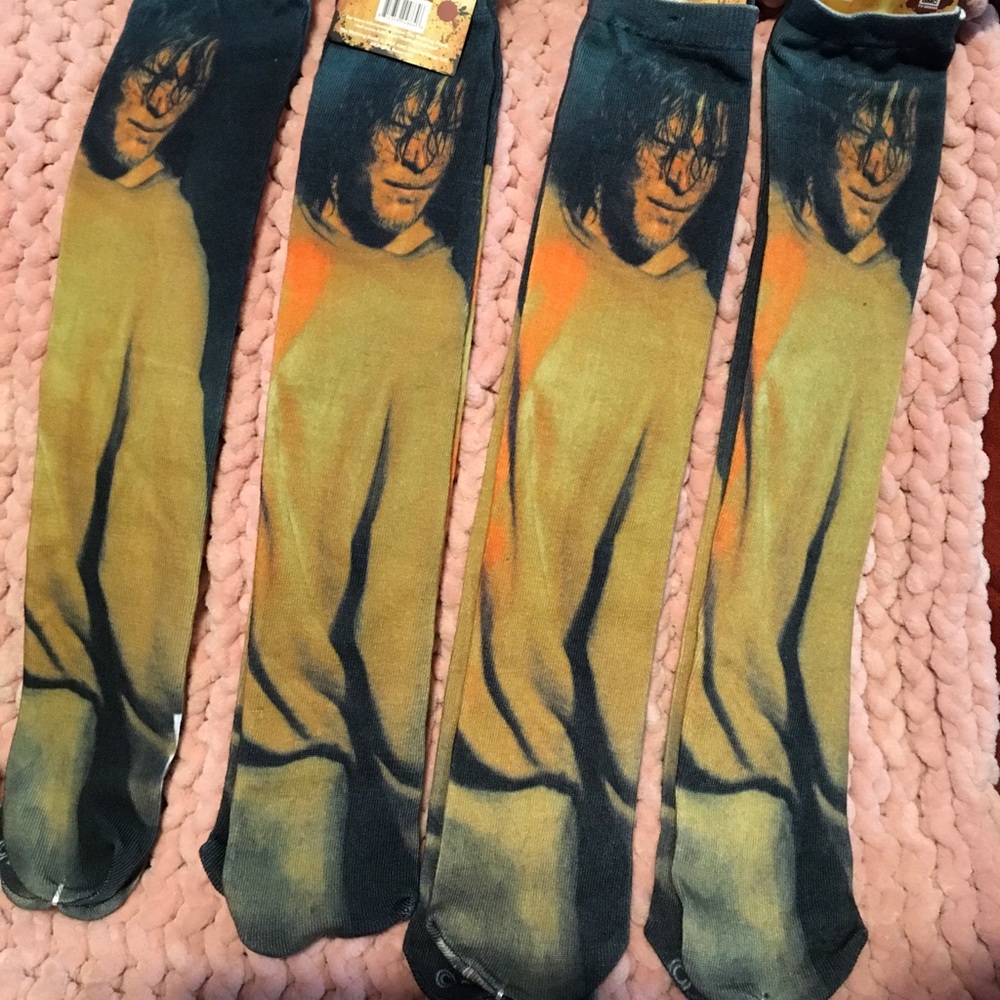NWT WALKING DEAD DARYL DIXON SUBLIMATED SOCKS 4 pairs available